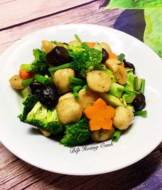 bông cải xào tỏi