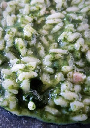 Foto di Risotto con spinaci