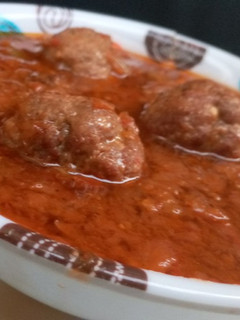 A picture of Meat ball sauce.