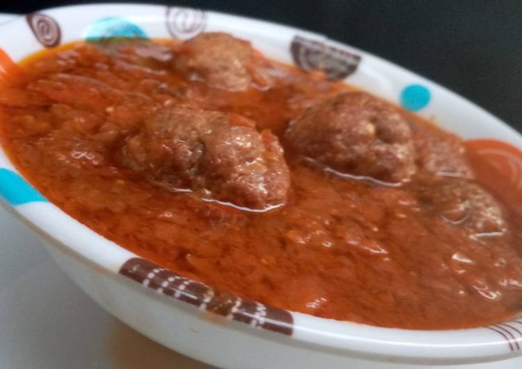 Meat ball sauce