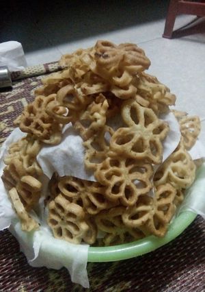 Hình của món Bánh nhúng hoa.