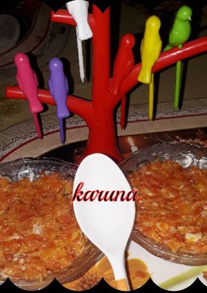 A picture of Carrot Halwa.