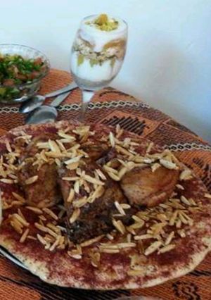 صورة لوصفة المسخن الفلسطيني