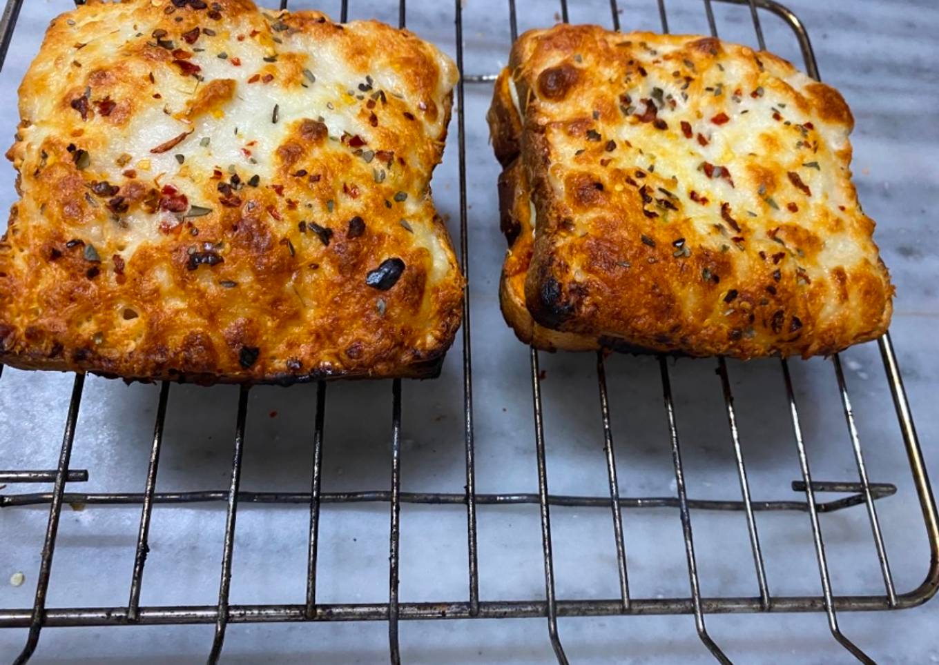 Cheese loaded sandwich