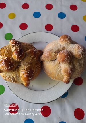 Una foto de Pan de muerto