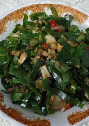 Foto resep Daun Kencur Terasi