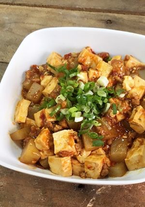 麻婆白玉豆腐 的食譜成品照片