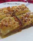 Baklava de cacahuete
