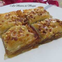 Una foto de Baklava de cacahuete