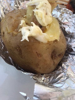 Una foto de Papa al horno con queso 🧀
