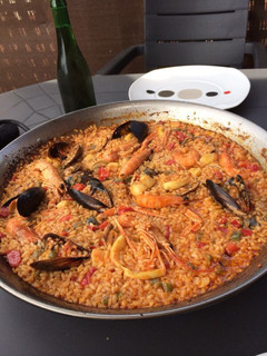 Una foto de Paella 🥘 marisco 🦐