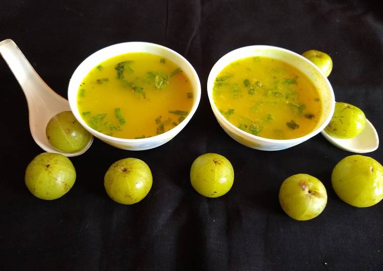 Step-by-Step Guide to Prepare Super Quick Homemade Amla soup