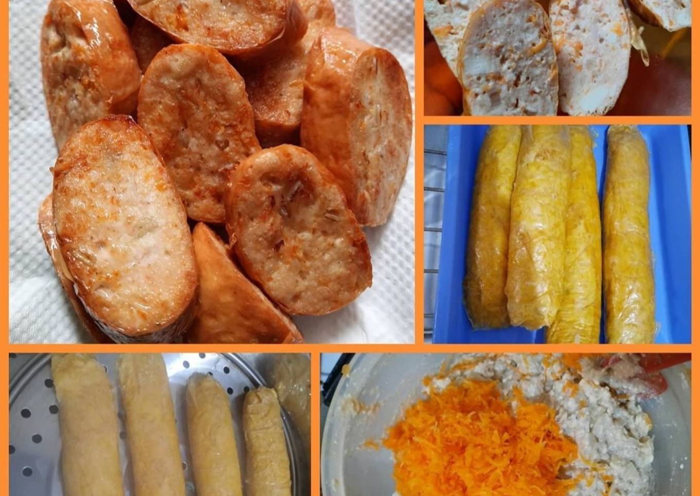 Tahu daging Bungkus Kulit Tahu