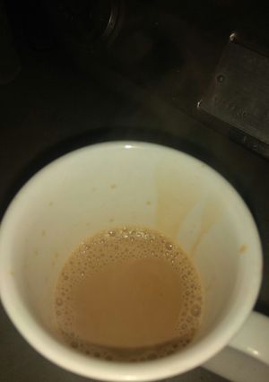 A picture of Zinger jaggery tea.
