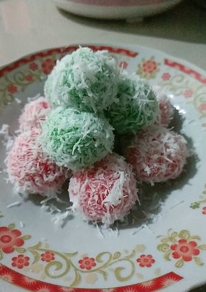 Foto resep Klepon warna warni