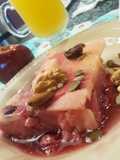 Apple and Strawberry Dessert LIGHT!!💎By Yas manzana y frutilla