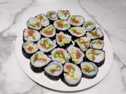 A picture of sushi
