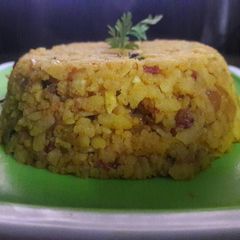 A picture of Poha (Punjab se).
