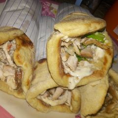Chicken shawarma A picture of Chicken shawarma.
