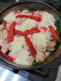 Pastel de verduras con aires de mar