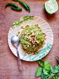 Palak badam ki Pulao