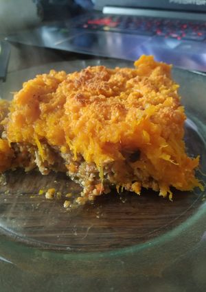 Una foto de Pastel de Carne Vegetal