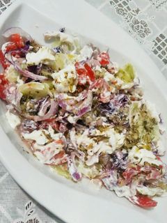 صورة لوصفة سلطة الجبنة اليوناني 🥗