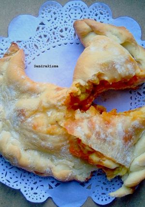 Foto resep Pizza Calzone Ayam Kari