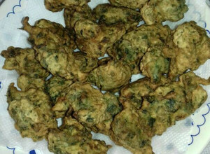 Una foto de Buñuelos de acelga