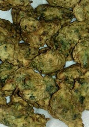 Una foto de Buñuelos de acelga