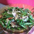 Oseng teri kacang panjang