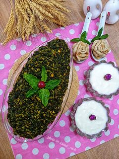 عکسی از دستور ❤️نرگسی اسفناج😋