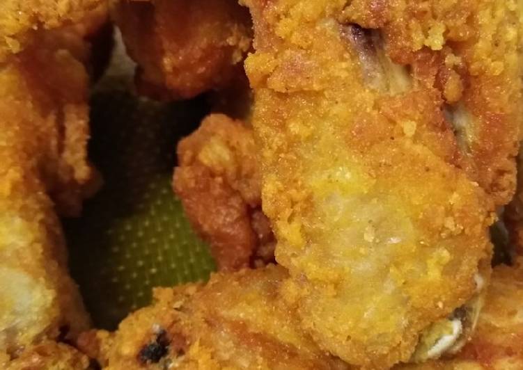4 Langkah Resepi Ayam Goreng Crispy Yang Sedap