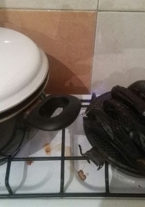 عکسی از دستور آش بادمجان خودم پز