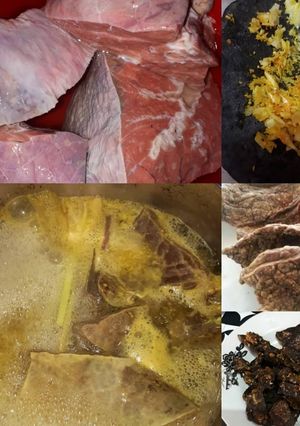 Foto resep Empal paruh goreng