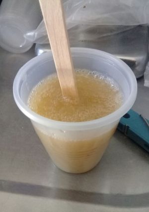 Una foto de Heladitos de fruta al agua