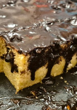 Fakanalas lukacsos csokis sütemény recept fotója
