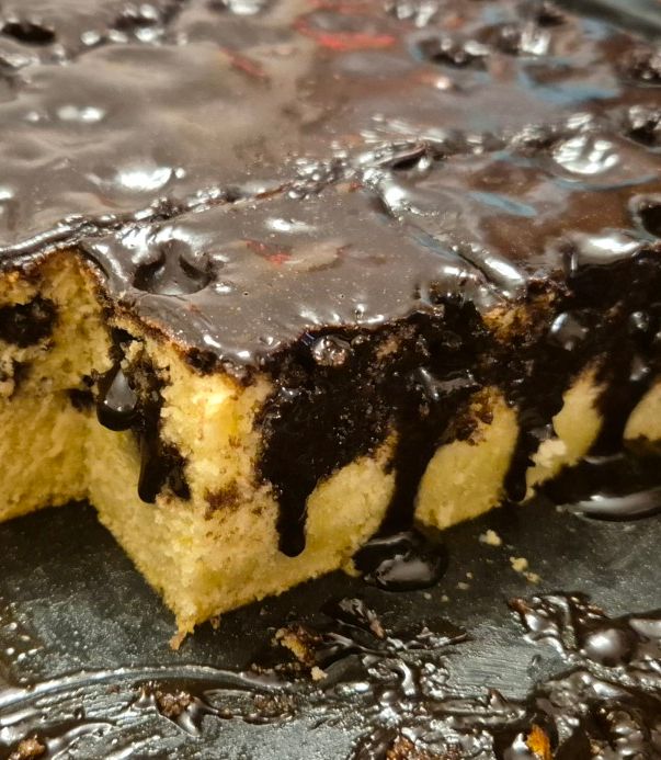 Fakanalas lukacsos csokis sütemény recept fotója