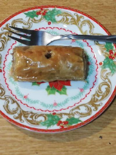 A picture of Lenten Baklava.