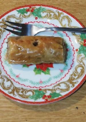 A picture of Lenten Baklava.