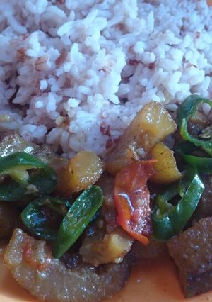 Foto resep Krengsengan cecek lombok ijo