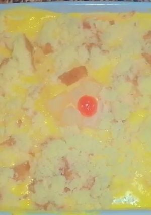 A picture of Fruits custard.