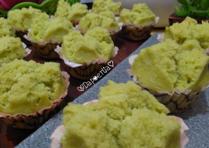 Resep: #BOLU KUKUS MEKAR SANTAN PANDAN Menu Enak Dan Mudah Dibuat