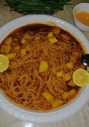 صورة لوصفة معكرونه مررره لذيذة