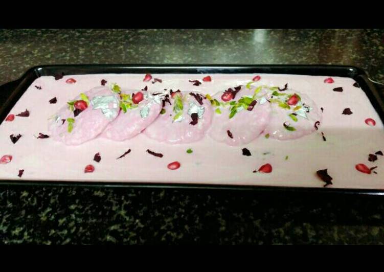 Recipe of Quick Rosey rasmalai