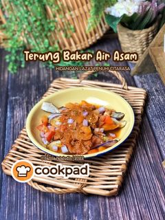 Gambar Terung Bakar Air Asam