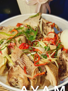 Foto resep Ayam Kampung Rebus Kuah Jahe (Pek Cam kee)