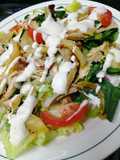 Ensalada de pollo rostizado