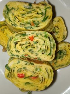 Foto resep Telur dadar gulung