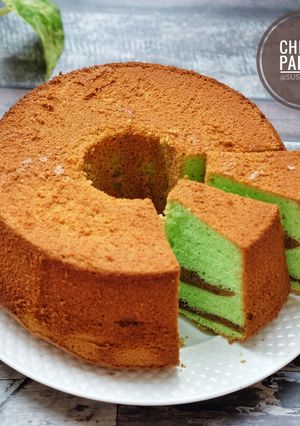 Foto resep Chiffon pandan gluten free